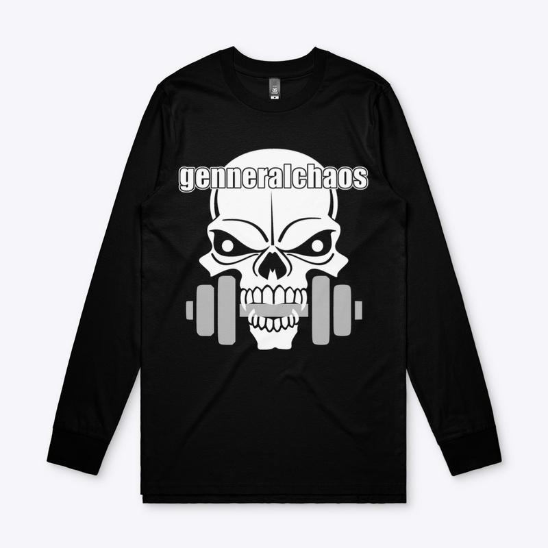 skull and barbell 